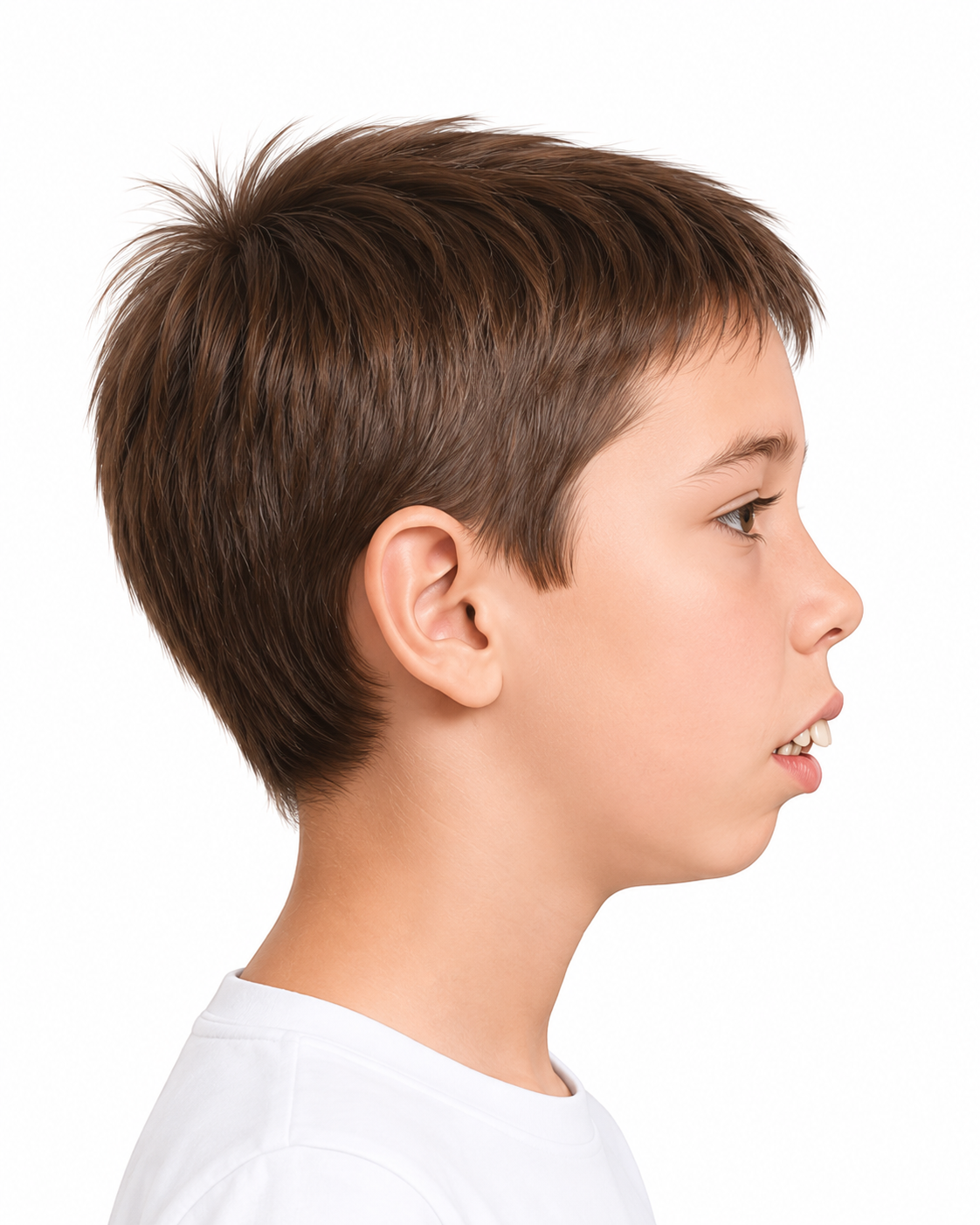 Child profile showing signs that may benefit from early functional guidance